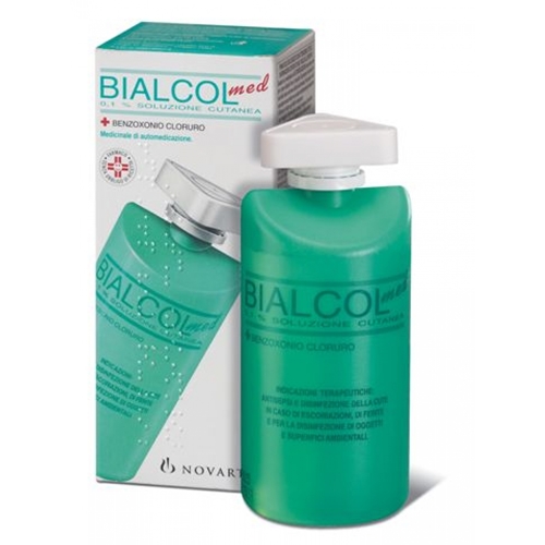 Bialcol Med 0.1% - Soluzione Cutanea per Antisepsi e disinfezione - 300 ml