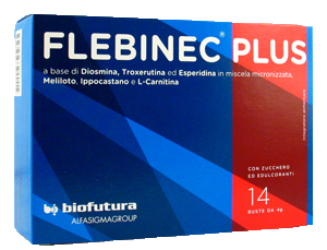FLEBINEC PLUS 14 BUSTINE 4 G