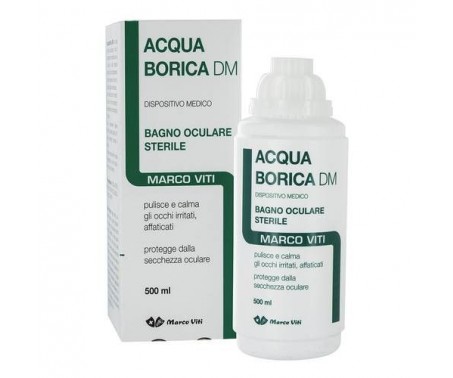 ACQUA BORICA PER BAGNO OCULARE STERILE 500 ML