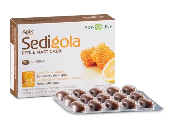 SEDIGOLA PERLE MASTICABILI 30 PERLE