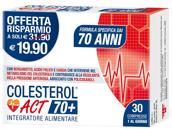 COLESTEROL ACT 70+ 30CPR