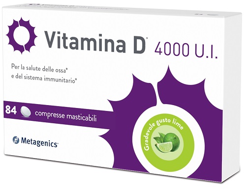 VITAMINA D 4000UI 84CPR