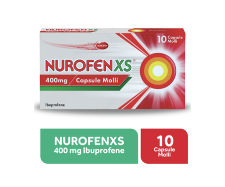 NUROFENXS*10CPS MOLLI 400MG