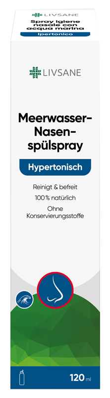 LIVSANE SPRAY CON ACQUA MARINA IGIENE NASALE 120 ML