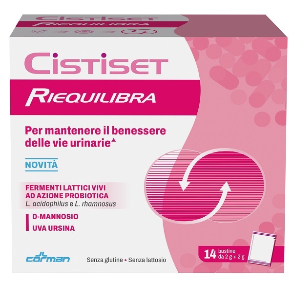 CISTISET RIEQUILIBRA 14 BUSTINE SENZA GLUTINE SENZA LATTOSIO