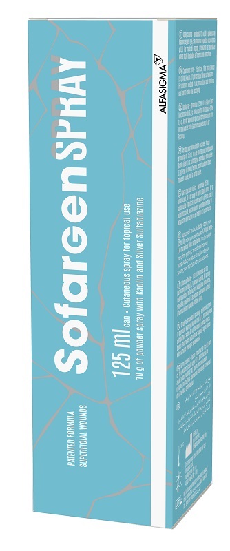 MEDICAZIONE IN POLVERE SPRAY 10 G CON CAOLINO E ARGENTO SULFADIAZINA 125 ML
